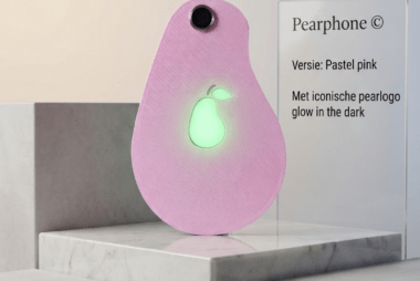 Pearphone© pastel pink